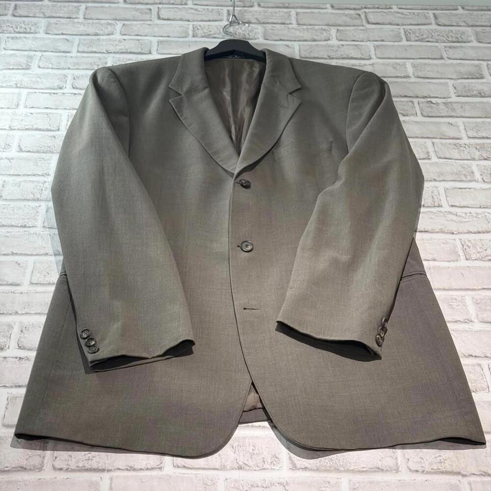 Hugo Boss Einstein Sigma Lanifico F Cerruti Blazer 100% Virgin Wool Men's 46L